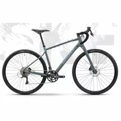 Bicicleta De Gravel Ghost Asket AL Gris /Azul