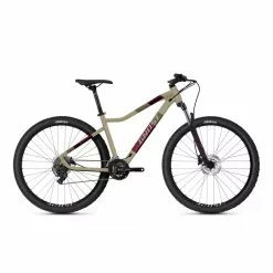 Bicicleta MTB Ghost Lanao Base 27.5" Dust / Blackberry