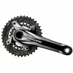 Bielas Shimano Deore FC-M615 De 10 Velocidades 175 MM 24-38 Dientes