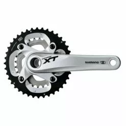 Bielas Shimano Deore XT FC-M785 Plata 10 Vel. 175 MM 40/28 Dientes