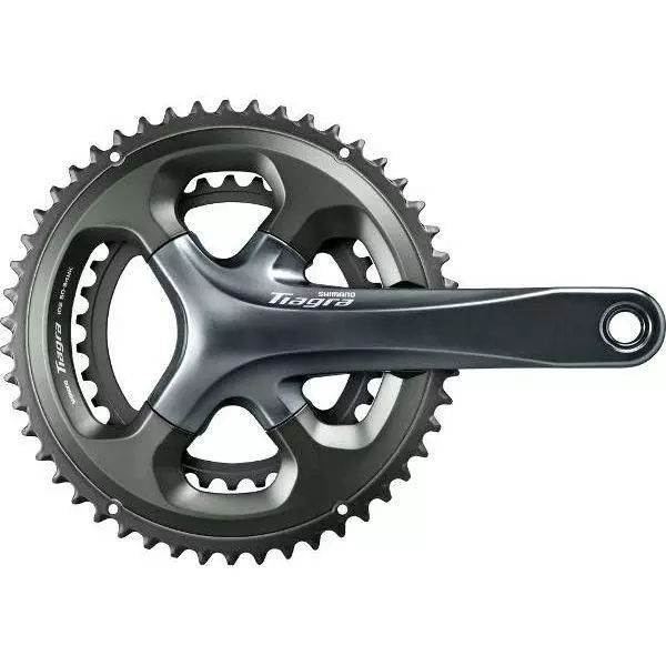 Bielas Shimano Tiagra FC-4700 De 172,5 Milímetros 30-39-50 Dientes 3 Bielas Shimano Tiagra FC-4700 De 172,5 Milímetros 30-39-50 Dientes