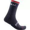 CALCETINES CASTELLI QUINDICI SOFT MERINO AZUL OSCURO -Bicis comercio calcetines castelli quindici soft merino azul oscuro