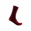 CALCETINES CASTELLI SUPERLEGGERA T 18 BURDEOS -Bicis comercio calcetines castelli superleggera t 18 burdeos