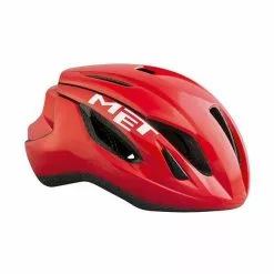 Casco Met Strale Rojo