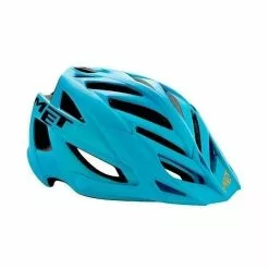 Casco Met Terra Cyan Y Negro