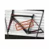 CUADRO MACARIO PROTHOS CARBONO NEGRO/NARANJA -Bicis comercio cuadro macario prothos carbono negronaranja