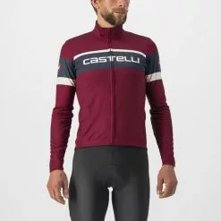 MAILLOT MANGA LARGA CASTELLI PASSISTA BURDEOS/AZ SAVILLE/TIZA