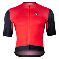 MAILLOT MOBEL MANGA CORTA S-PRO ROJO