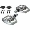 Pedales Shimano PD A530 Plata -Bicis comercio pedales shimano pd a530 plata