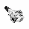 Pedales Shimano PD-M505 Plata SPD Para MTB